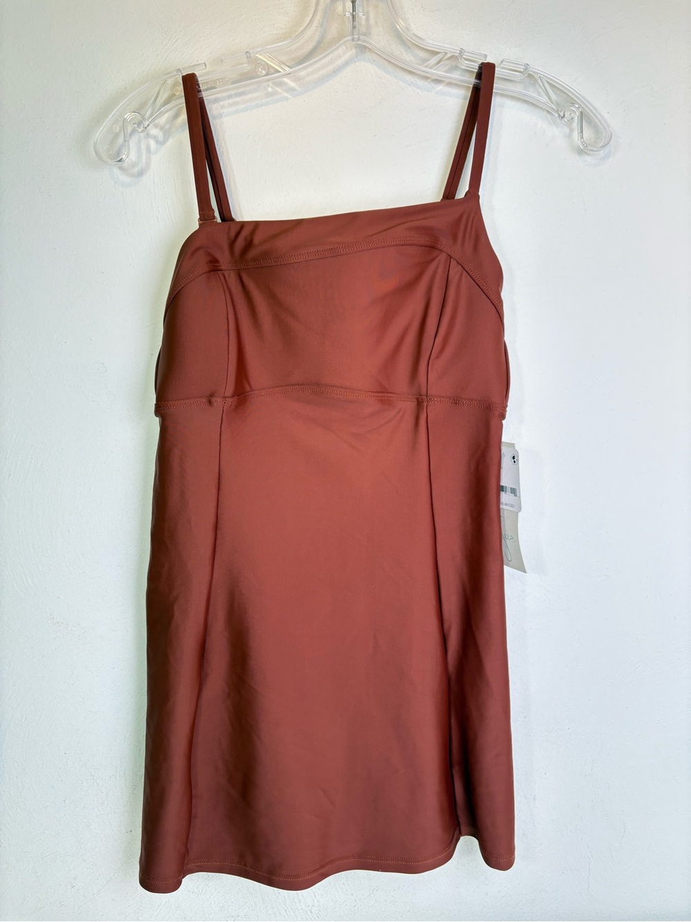 NWT Seea Bolinas Surf One Piece Swim Suit FP Movement Brown Walnut M - Picture 10 of 12